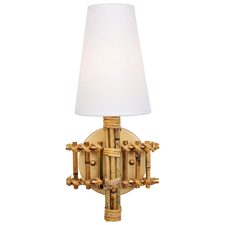 Image 1 Nevis 1-Lt Sconce - French Gold
