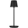 1_Nevis 14 1/2" High Black LED Rechargeable Table Lamp