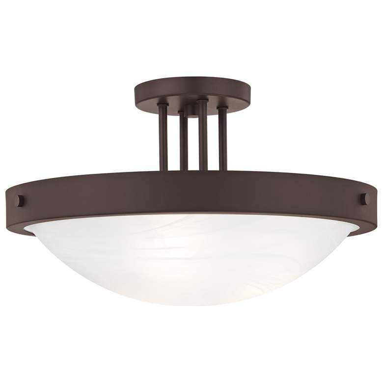 Image 1 New Brighton 16.5-in Semi Flush Mount Ceiling Light
