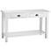 New Haven 2-Drawer White Console Table