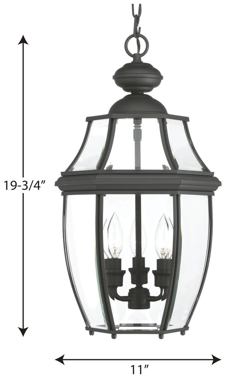 Image 5 New Haven Collection Three-Light Hanging Lantern more views