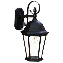 New Orleans 1-Light Matte Black Wall Light