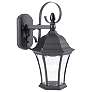 New Orleans 1-Light Matte Black Wall Light
