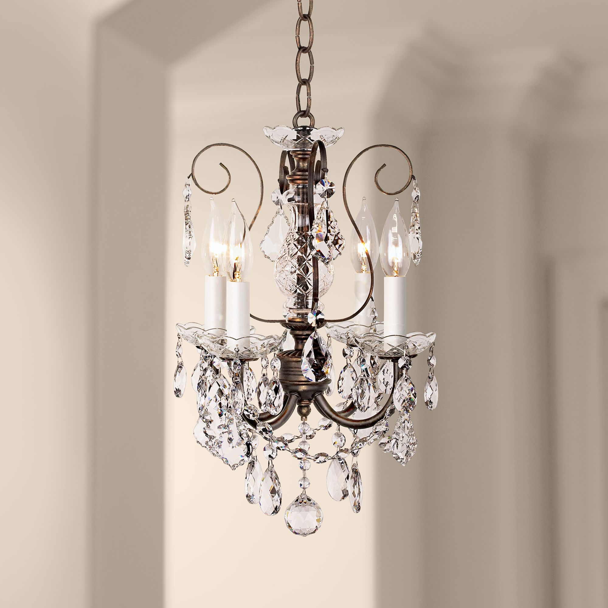 Nola Bronze Chandelier Ceiling offers Fan