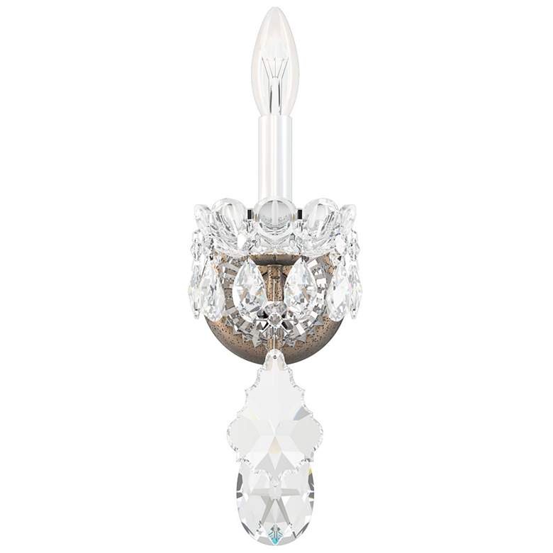Image 1 New Orleans 13"H x 4.5"W 1-Light Crystal Wall Sconce in Etruscan 
