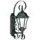New Orleans 22" High Matte Black Outdoor Wall Light