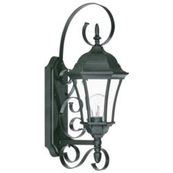 New Orleans 22" High Matte Black Outdoor Wall Light