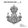 Thumbnail3 of New Orleans 27"H x 24"W 7-Light Crystal Chandelier in Black Pearl more views
