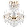 2_New Orleans 31"H x 28"W 10-Light Crystal Chandelier in Heirloom G more views