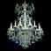 New Orleans 32" Wide Hand-Cut Crystal Chandelier in Gold