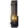 New Town 17 3/4"H Bronze Wall Sconce w/ Seeded Clear Glass