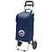 New York Mets Navy Wheeled Cart Cooler Tote