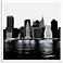 New York Skyline 36" Square Giclee Wall Art Poster