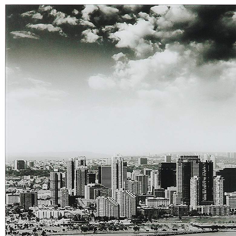 Image 3 New York Skyline 72" Wide 2-Piece Tempered Glass Wall Art more views