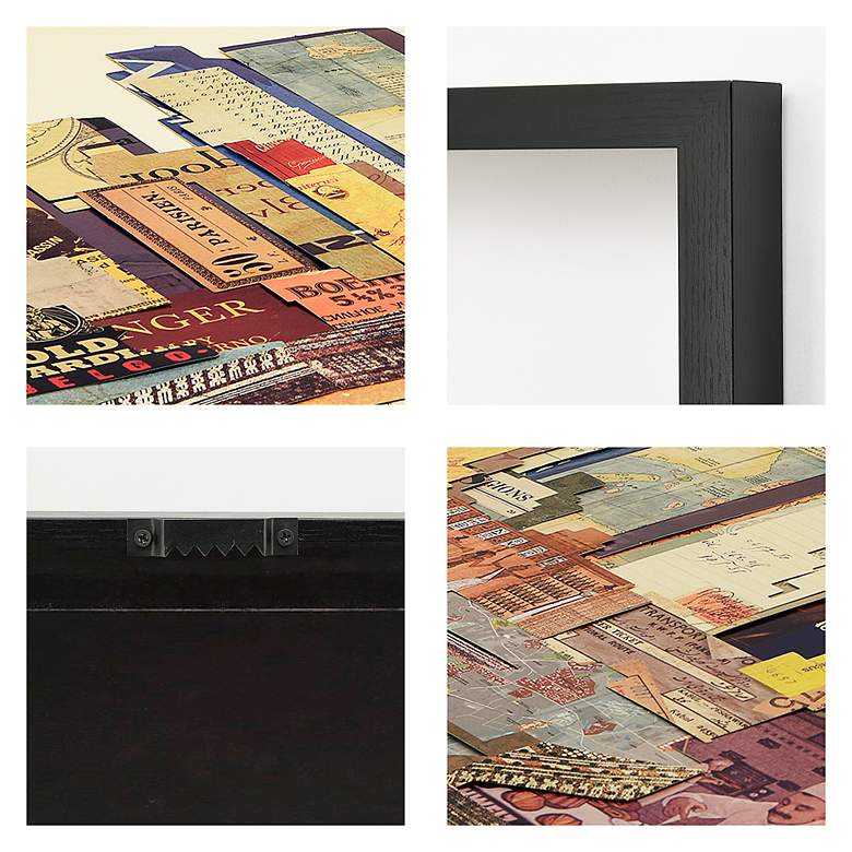 Image 3 New York Skyline ABC 25" High 3-Piece Collage Wall Art Set more views