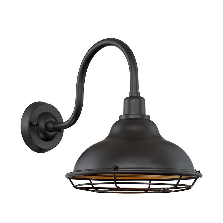Image 2 Newbridge; 1 Light; Large Outdoor Wall Sconce; Dark Bronze Finish more views