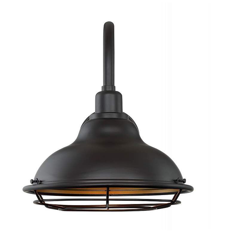 Image 3 Newbridge; 1 Light; Large Outdoor Wall Sconce; Dark Bronze Finish more views