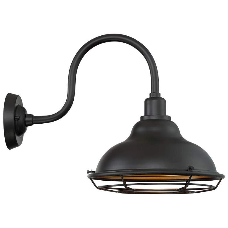 Image 4 Newbridge; 1 Light; Large Outdoor Wall Sconce; Dark Bronze Finish more views
