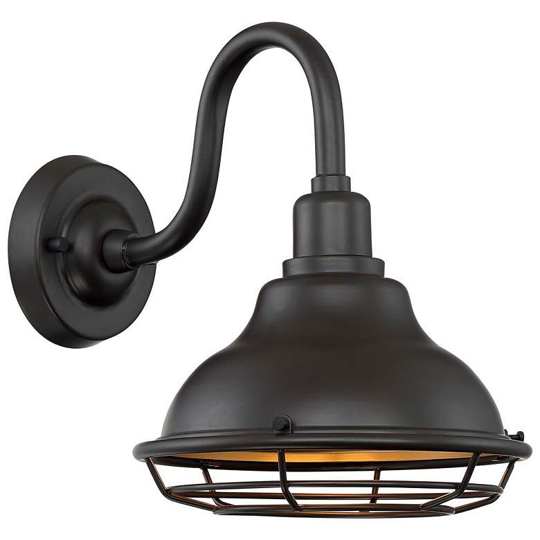 Image 2 Newbridge; 1 Light; Small Outdoor Wall Sconce; Dark Bronze Finish more views