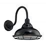 2_Newbridge 14 1/4" High Gloss Black Outdoor Wall Light more views