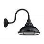 4_Newbridge 14 1/4" High Gloss Black Outdoor Wall Light more views