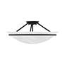 4_Newburgh 20" Wide Black Bowl Ceiling Light more views