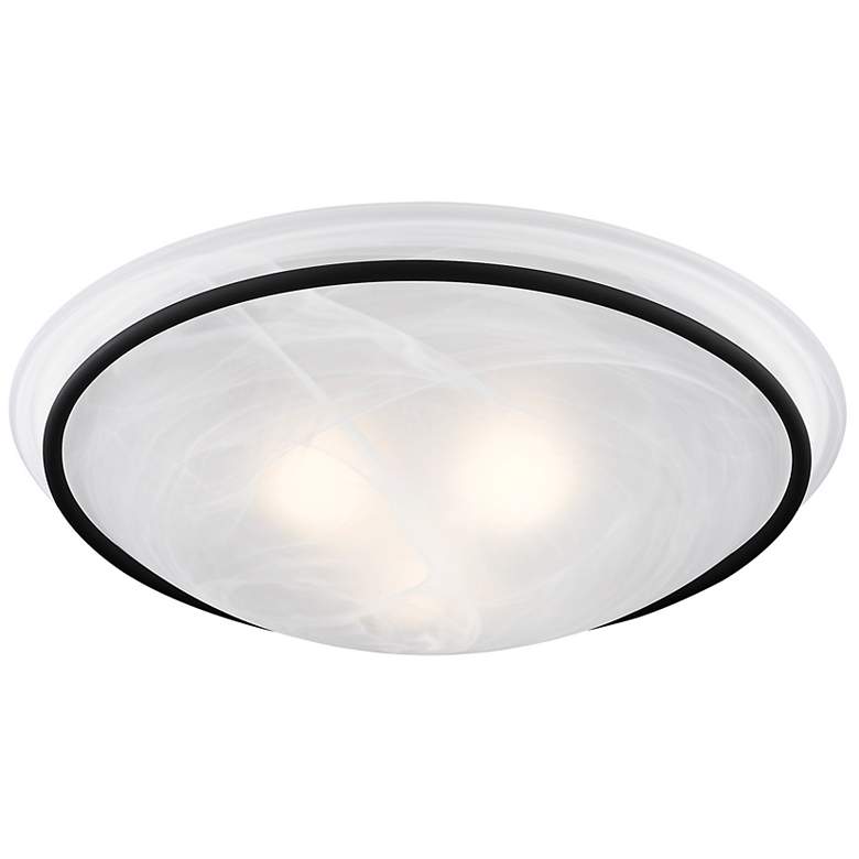 Image 7 Newburgh 20" Wide Black Bowl Ceiling Light more views