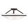 Newburgh 20" Wide Bronze Ceiling Light with Alabaster Glass