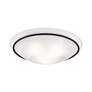 6_Newburgh 20" Wide Bronze Ceiling Light with Alabaster Glass more views