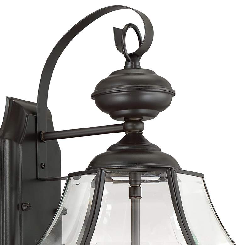 Image 3 Newbury 20 inch High Medici Bronze 2-Light Outdoor Wall Light more views