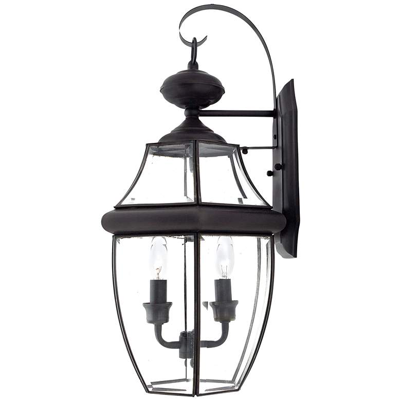 Image 4 Newbury 20 inch High Medici Bronze 2-Light Outdoor Wall Light more views