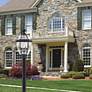 Thumbnail4 of Newbury 23" High Mystic Black 3-Light Outdoor Post Light more views