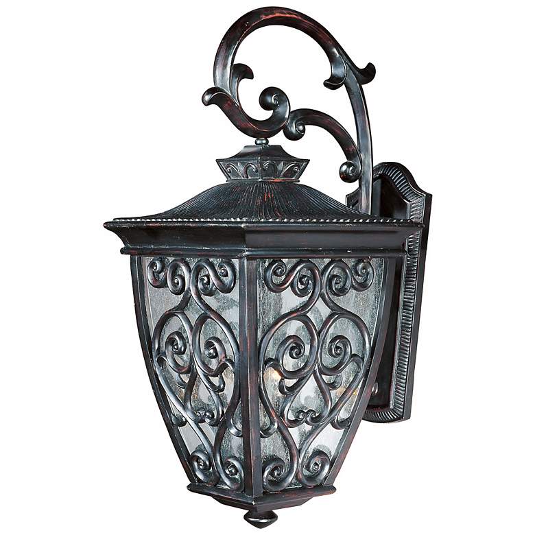 Image 1 Newbury 23" High Outdoor Wall Light in Oriental Bronze
