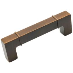 Newbury Brushed English Metal 4 1/2" Wide Cabinet Pull