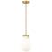 Newbury by Z-Lite Modern Gold 8 inch 1 Light Pendant