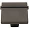 Newbury Oil-Rubbed Bronze 1 1/4" Wide Square Cabinet Knob