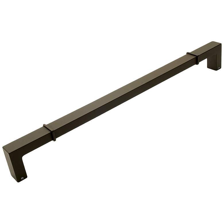 Image 1 Newbury Oil-Rubbed Bronze Metal 18 1/2" Wide Appliance Pull