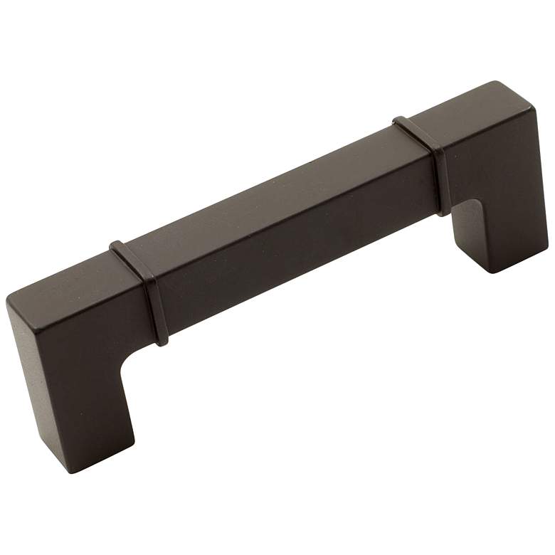 Image 1 Newbury Oil-Rubbed Bronze Metal 4 1/2" Wide Cabinet Pull