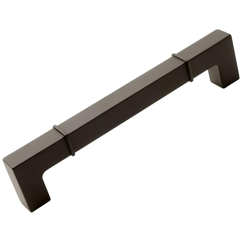 Image 1 Newbury Oil-Rubbed Bronze Metal 6 1/2" Wide Cabinet Pull