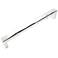 Newbury Polished Nickel Metal 12 3/4" Wide Appliance Pull
