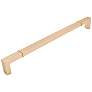 Newbury Satin Gold Metal 18 1/2" Wide Appliance Pull