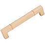 Newbury Satin Gold Metal 6 1/2" Wide Cabinet Pull