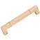Newbury Satin Gold Metal 6 1/2" Wide Cabinet Pull