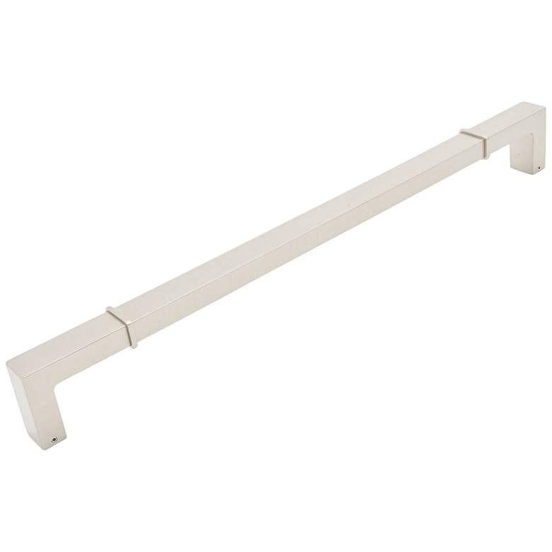 Image 1 Newbury Satin Nickel Metal 18 1/2" Wide Appliance Pull
