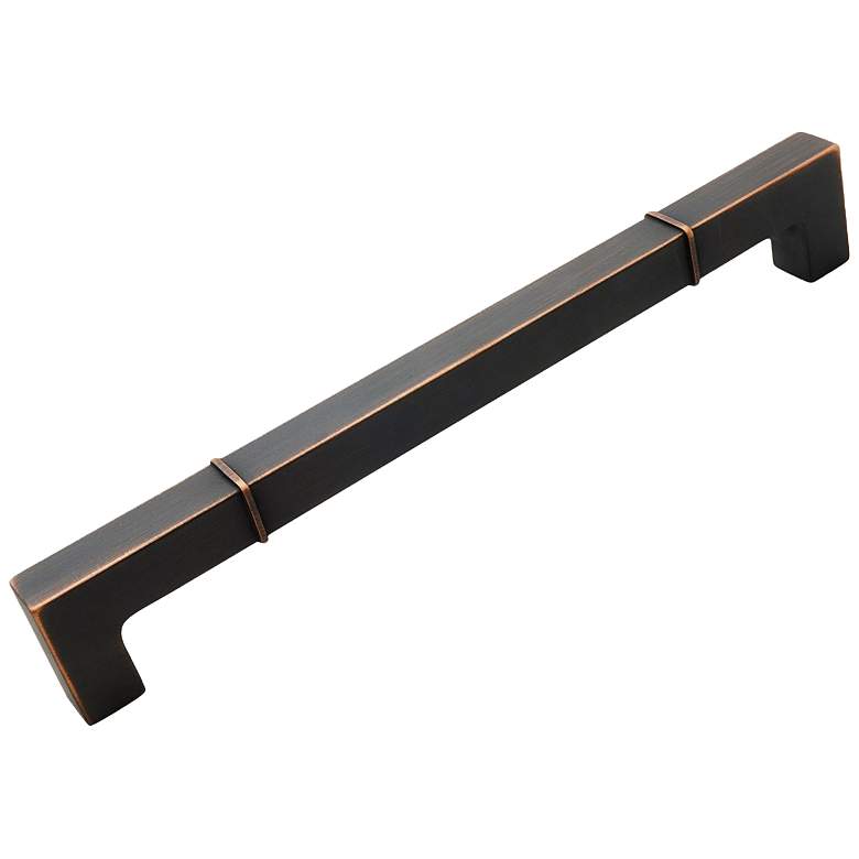 Image 1 Newbury Valencia Bronze Metal 10 3/4" Wide Cabinet Pull