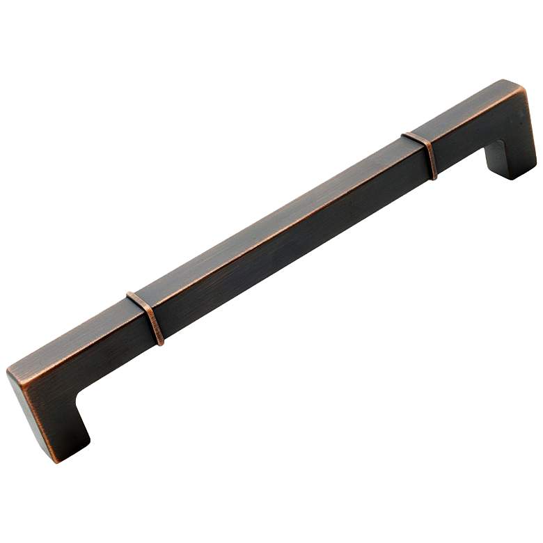 Image 1 Newbury Valencia Bronze Metal 8 1/2" Wide Cabinet Pull