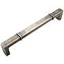 Newbury Weathered Nickel Metal 12 3/4" Wide Appliance Pull