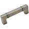 Newbury Weathered Nickel Metal 4 1/2" Wide Cabinet Pull