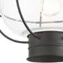 Newburyport 1 Light Charcoal Outdoor Pendant Lantern in scene