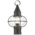Newburyport 1 Light Charcoal Outdoor Post Top Lantern